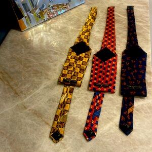 A set of 3 Ermenegildo Zegna ties
